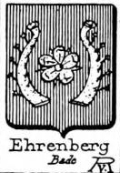 Ehrenberg Coat of Arms / Family Crest 5