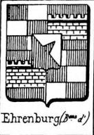 Ehrenburg Coat of Arms / Family Crest 1
