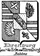 Ehrenburg Coat of Arms / Family Crest 0