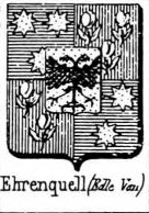 Ehrenquell Coat of Arms / Family Crest 0