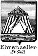 Ehrenzeller Coat of Arms / Family Crest 0