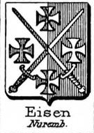 Eisen Coat of Arms / Family Crest 2