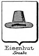 Eisenhut Coat of Arms / Family Crest 2