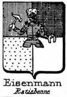 Eisenmann Coat of Arms / Family Crest 2
