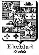 Ekeblad Coat of Arms / Family Crest 1