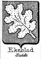 Ekeblad Coat of Arms / Family Crest 0