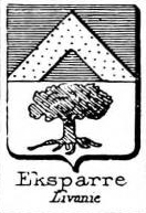 Eksparre Coat of Arms / Family Crest 0