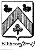 Elbhecq Coat of Arms / Family Crest 0