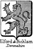 Elford Coat of Arms / Family Crest 1