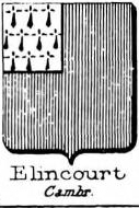 Elincourt Coat of Arms / Family Crest 0