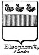 Elseghem Coat of Arms / Family Crest 0