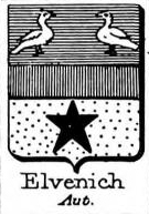 Elvenich Coat of Arms / Family Crest 1