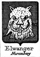 Elwanger Coat of Arms / Family Crest 2