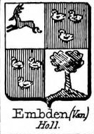 Embden Coat of Arms / Family Crest 1
