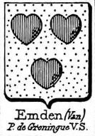 Emden Coat of Arms / Family Crest 2