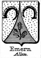 Emern Coat of Arms / Family Crest 1