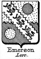 Emerson Coat of Arms / Family Crest 0
