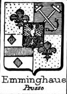 Emminghaus Coat of Arms / Family Crest 1