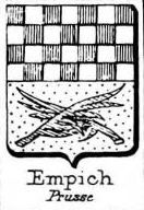 Empich Coat of Arms / Family Crest 1