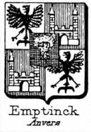 Emptinck Coat of Arms / Family Crest 0