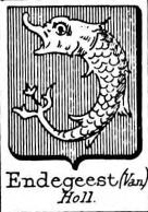 Endegeest Coat of Arms / Family Crest 0