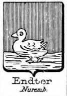 Endter Coat of Arms / Family Crest 4