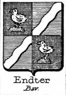 Endter Coat of Arms / Family Crest 3