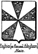 Enghien Coat of Arms / Family Crest 1