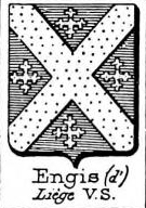 Engis Coat of Arms / Family Crest 0