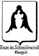 Ense Coat of Arms / Family Crest 0