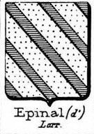 Epinal Coat of Arms / Family Crest 0