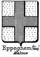 Eppeghem Coat of Arms / Family Crest 0