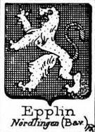 Epplin Coat of Arms / Family Crest 0