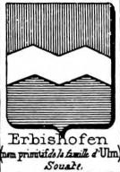 Erbishofen Coat of Arms / Family Crest 0