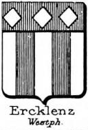 Ercklenz Coat of Arms / Family Crest 0
