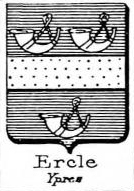 Ercle Coat of Arms / Family Crest 0