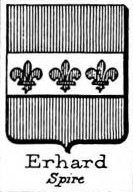 Erhard Coat of Arms / Family Crest 2