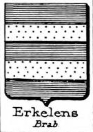 Erkelens Coat of Arms / Family Crest 1