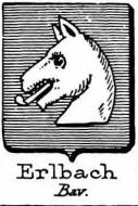 Erlbach Coat of Arms / Family Crest 2