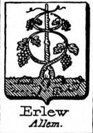 Erlew Coat of Arms / Family Crest 0