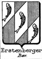 Erstenberger Coat of Arms / Family Crest 0