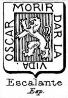Escalante Coat of Arms / Family Crest 0