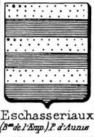 Eschasseriaux Coat of Arms / Family Crest 0