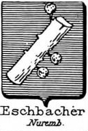 Eschbacher Coat of Arms / Family Crest 0