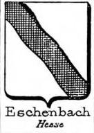 Eschenbach Coat of Arms / Family Crest 1