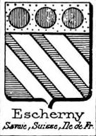 Escherny Coat of Arms / Family Crest 0