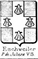 Eschweiler Coat of Arms / Family Crest 1