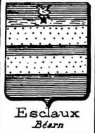 Esclaux Coat of Arms / Family Crest 0
