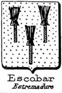 Escobar Coat of Arms / Family Crest 3
