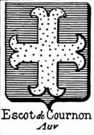 Escot Coat of Arms / Family Crest 1